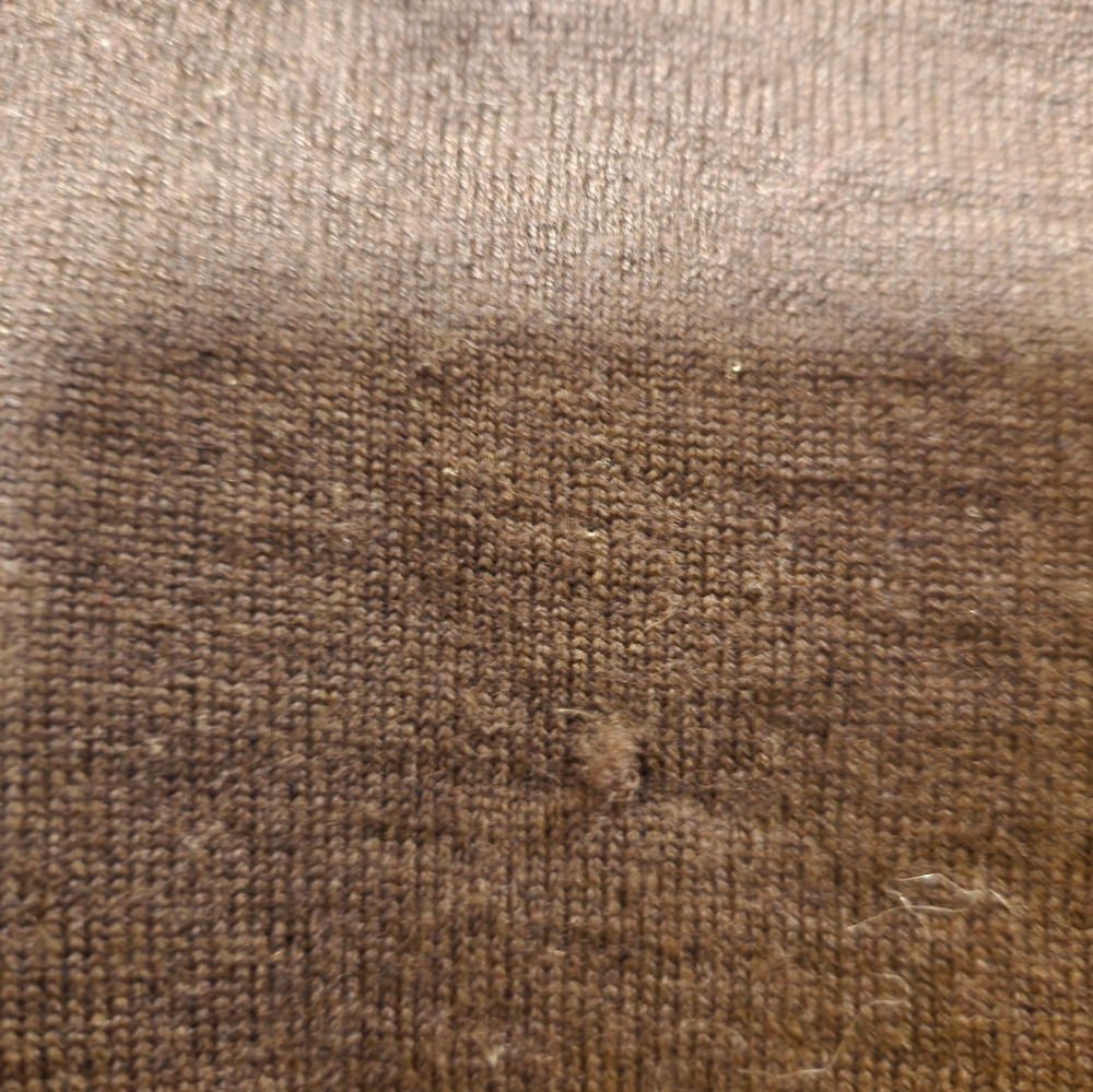 Thomas Pink Womens XL Brown Merino Wool Sweater - Picture 5 of 9